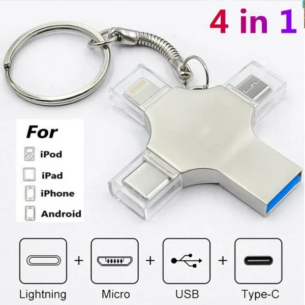 4 in 1 OTG USB Flash Drive USB