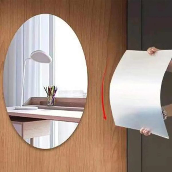 Plastic Wall Mirror Sticker