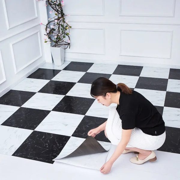 30cmX30cm Self Adhesive Durable Waterproof Marble Floor Sticker